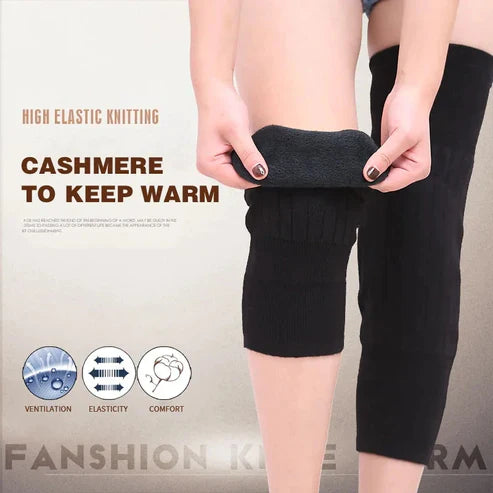 2 Pcs Wool Winter Kneecap - 2 Pcs Warm Knee Protector