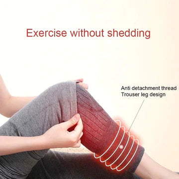 2 Pcs Wool Winter Kneecap - 2 Pcs Warm Knee Protector