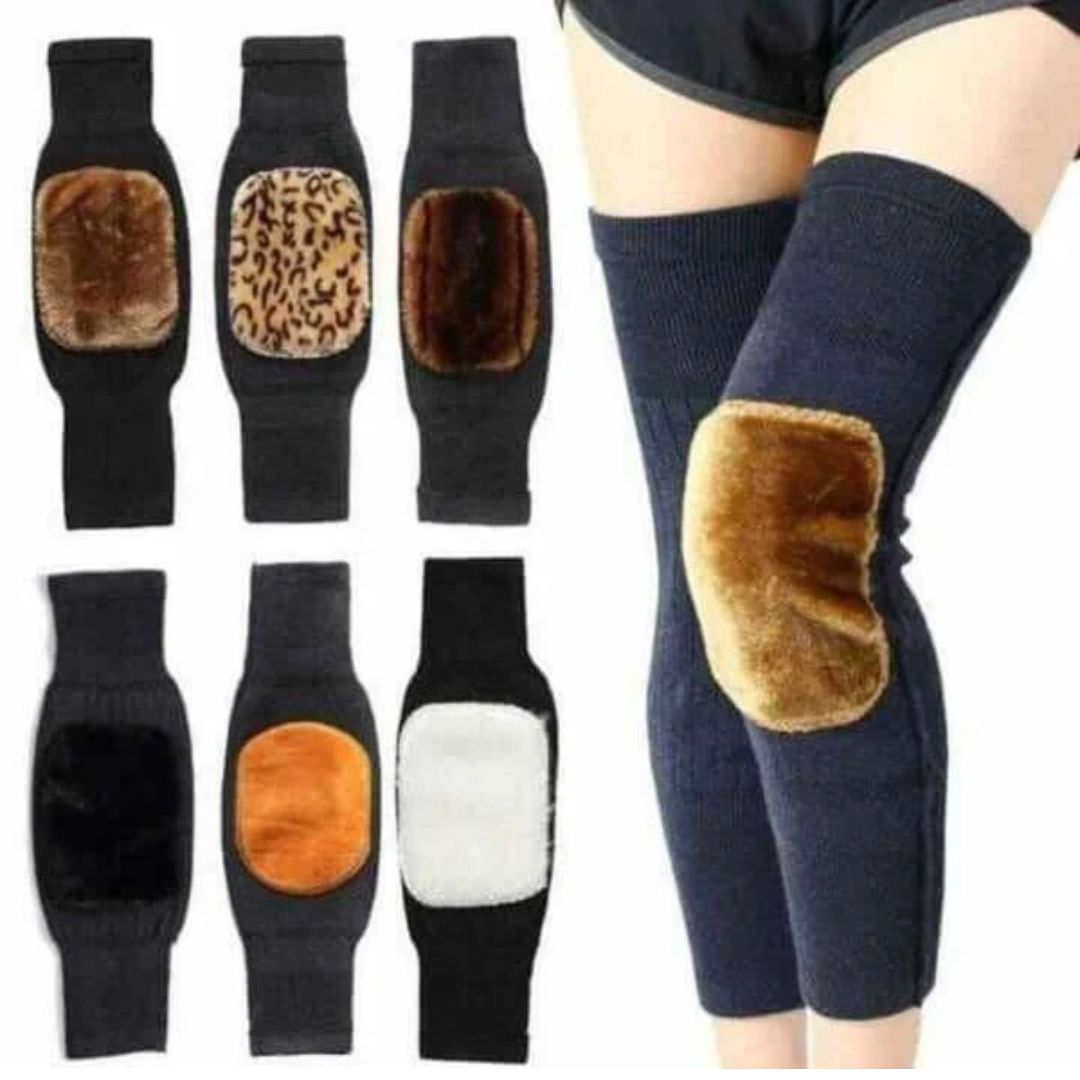 2 Pieces Winter Knee pad Warmers for Men and Women