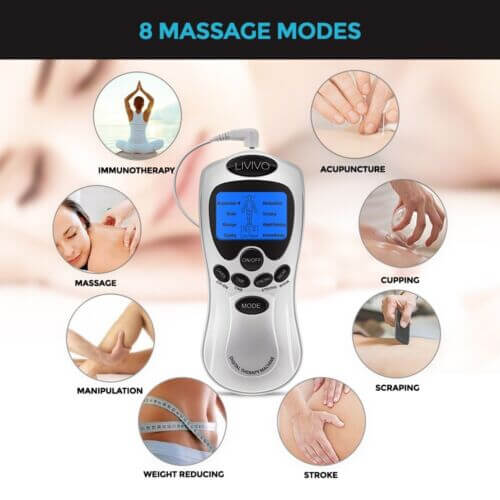 Digital Therapy Machine Full Body Pulse Muscle Relax Massage