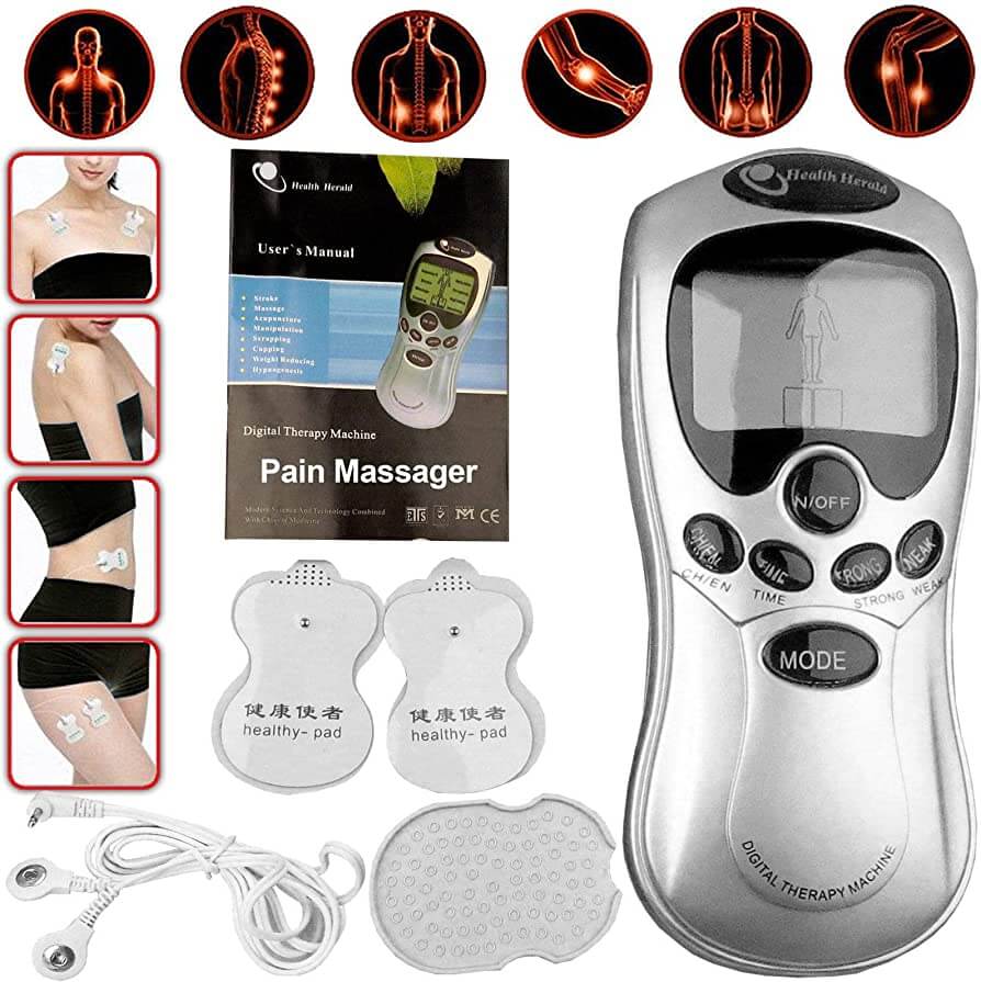 Digital Therapy Machine Full Body Pulse Muscle Relax Massage