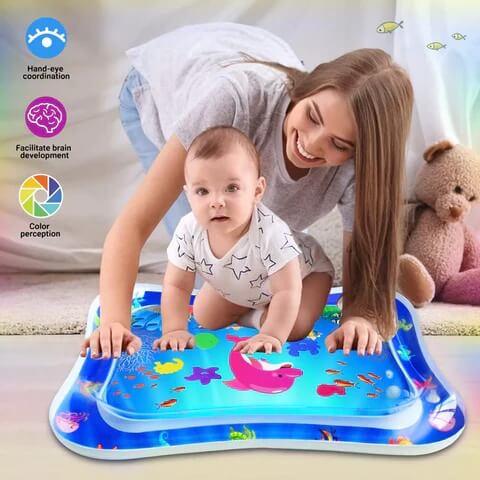 Inflatable Tummy Time Water Mat