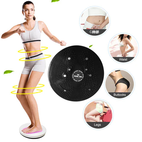 TUMMY TWISTER WAIST LOSING DISC BLACK