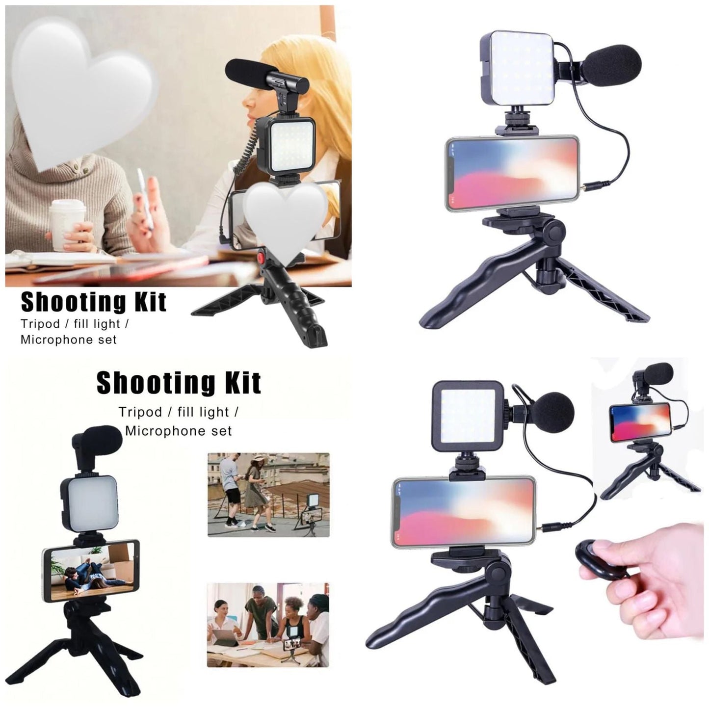 Vlogging Video Making Kit Self-Portrait Photography