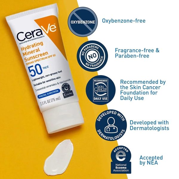 Cerave 4-in-1 Skincare Kit – Night Cream, Sunblock, Cleanser & Serum for Radiant Skin | Free Delivery