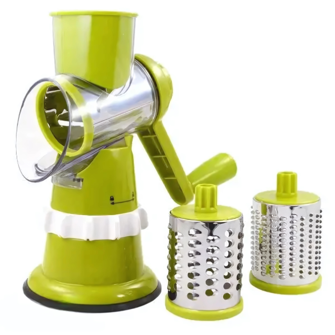 Top-Quality 3-in-1 Vegetable Slicer with Stainless Steel Blades