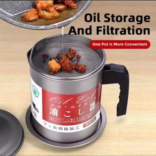 Oil Strainer Pot