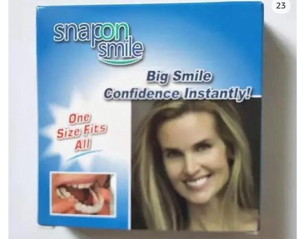 Snap-on Smile: Instant Confidence with a Brighter, Whiter Smile – Free Delivery!